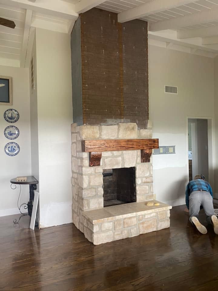 Masonry project by Warrens Masonry Central Valley CA