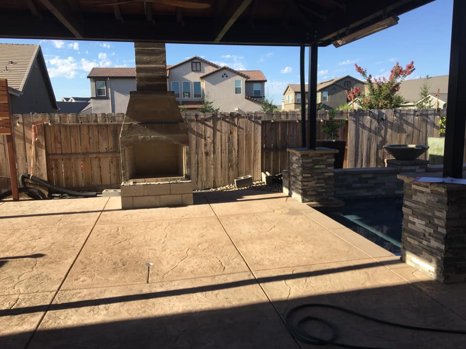 Masonry project by Warrens Masonry serving Turlock CA